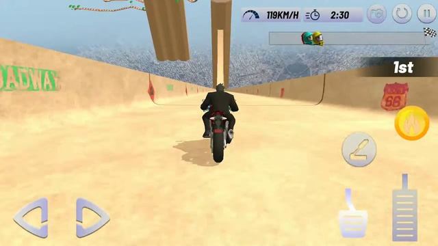 Superhero Bike Stunt GT Racing - Mega Ramp Games #1 | New Superhero Bike Stunt Game Android смотреть онлайн
