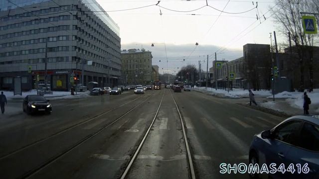 Маршут №40 из вагона ЛМ68М2 3604, Февраль 2022 Часть №3 смотреть онлайн