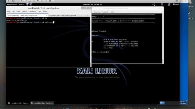 Veil - Windows Payload Creation with Py2Exe смотреть онлайн