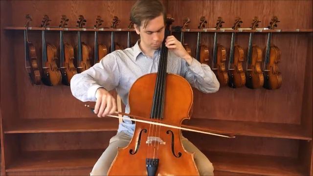 D Z Strad Cello Model 600 Demo смотреть онлайн