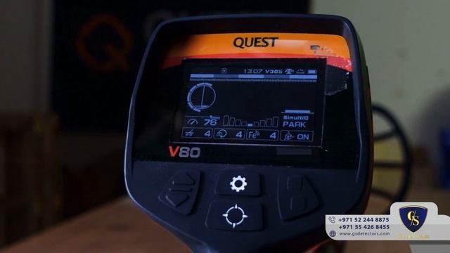 Quest V60 & V80 | Multi-Frequency | Quest Metal DETECTORS