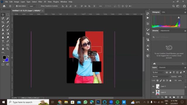 Magazine Cover Design | Adobe Photoshop Lesson - 13 | смотреть онлайн