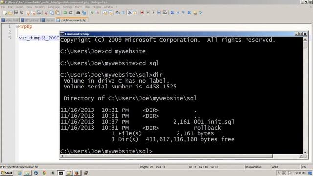 2014 PHP Programming - Inserting a Row into a Database Part 1 of 3 смотреть онлайн