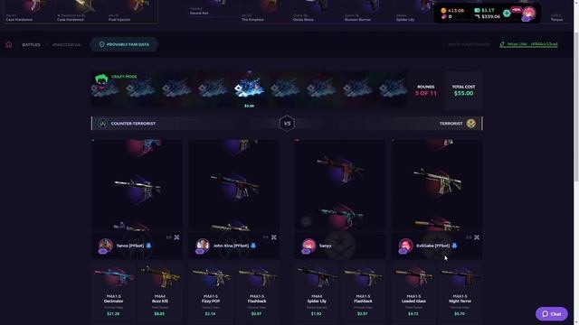 I WIN AWESOME KARAMBIT FADE !? - skinclub смотреть онлайн