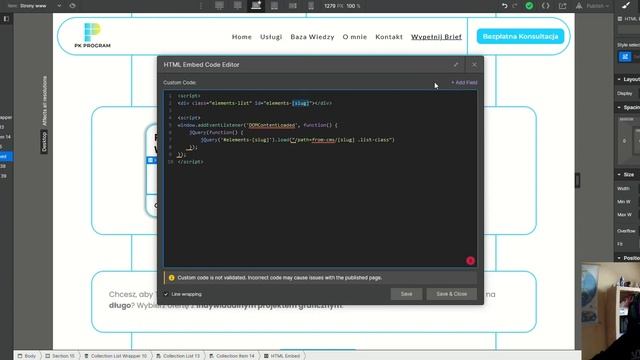 #5 Webflow Code Snippets - Wyświetlenie wszystkich elementów zagnieżdżonej Listy Collection CMS смотреть онлайн