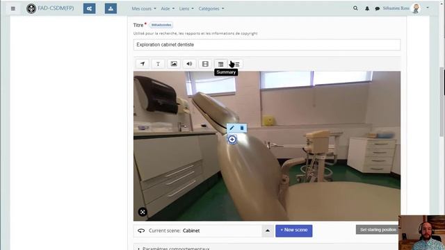 Moodle - Activité interactive H5P - Image 360 смотреть онлайн