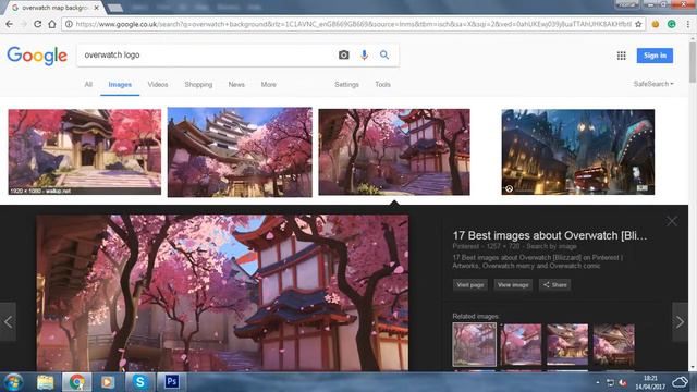 OverWatch Thumbnail Speed Art + PhotoShop Download смотреть онлайн