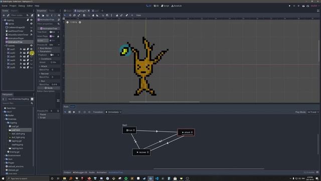 Enemy movement and attack | Godot Devlog #6 смотреть онлайн