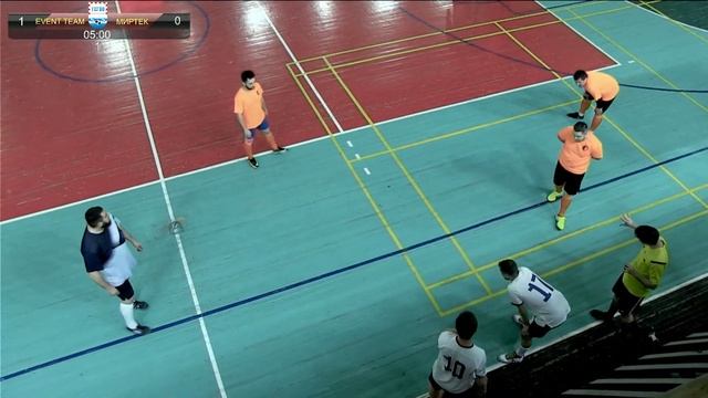 Корпоративная лига EVENT TEAM - МИРТЕК смотреть онлайн