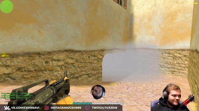 NaVi 2010 vs Стримеры. Тимспик (teamspeak) 2 карта. CS 1.6 de_tuscan смотреть онлайн