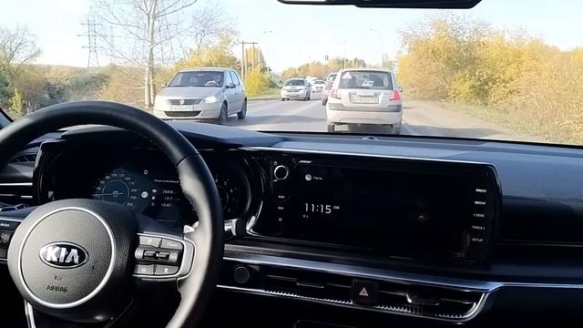 Тест драйв KIA K5 смотреть онлайн