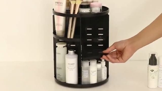 Вращающийся Органайзер Для Косметики 360 Rotation Cosmetic Organizer смотреть онлайн