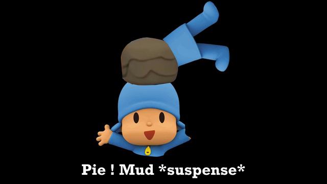 Hamburger meme but... It's Pocoyo "Mud Pie !" смотреть онлайн