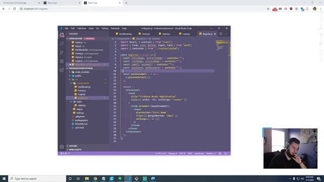 REACT HOOKS Firebase Authentication Tutorial - Part 3 смотреть онлайн