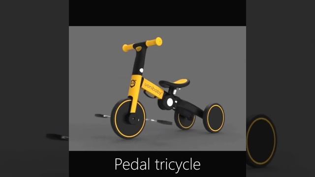4 In 1 Kids Trike смотреть онлайн