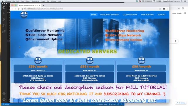 Full Responsive Website Design with HTML,CSS and SASS смотреть онлайн