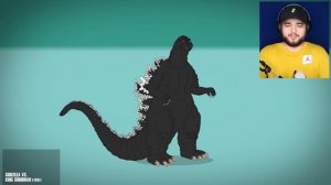 ЭВОЛЮЦИЯ ГОДЗИЛЛЫ! СРАВНЕНИЕ РАЗМЕРОВ ГОДЗИЛЛЫ!