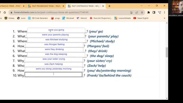 18- PAST CONTINUOUS TENSE смотреть онлайн
