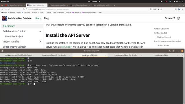Collaborative CoinJoin Quick Start смотреть онлайн