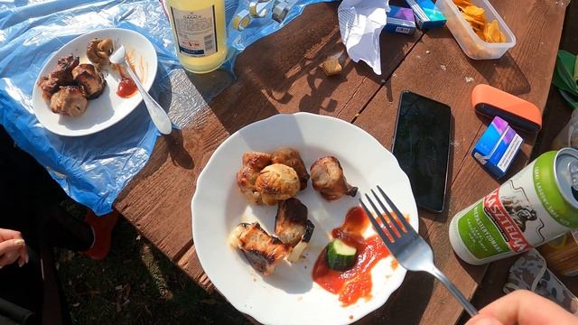 Отдых на природе / еда на костре / Шашлык / Семейный отдых #ukraine #justenjoy #кухня #ukrainefood смотреть онлайн