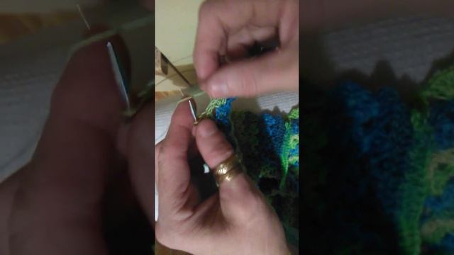 Крючок и Спицы в одном изделии!!! Показываю красивый переход с на!!! смотреть онлайн