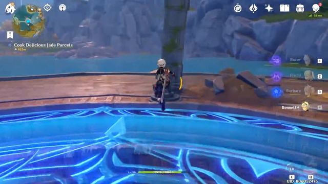 Genshin Impact - How to Solve Luhua Pool Puzzle смотреть онлайн