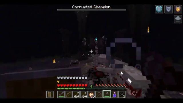 Minecraft The Graveyard: Corrupted Champion Boss Fight ( 1.19.2 Mod )