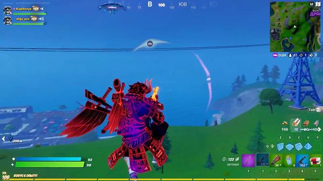 Fortnite - Искажённый Сёгун (ТОП-1)