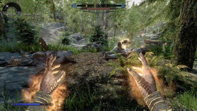 Beyond Skyrim : Bruma Ogre Fight смотреть онлайн
