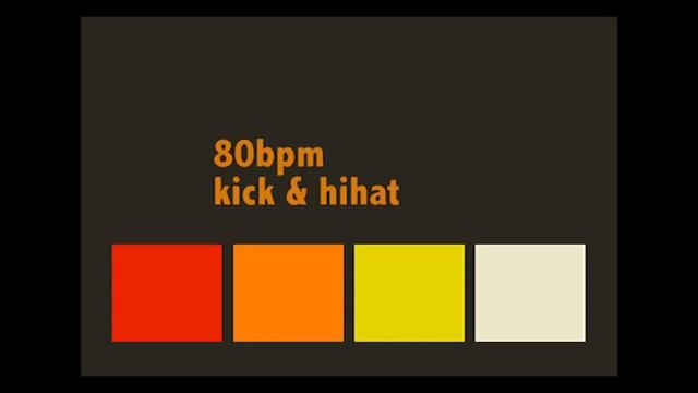 80 BPM Metronome - Roland TR-808 drum machine смотреть онлайн