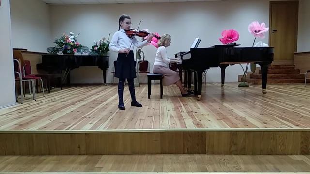 Чуксина София, 9 лет, категория А, скрипка, ДШИ № 1 г.Минск смотреть онлайн