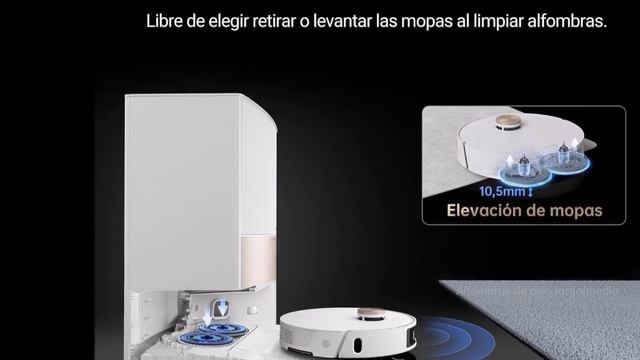 Dreame L20 Ultra Robot aspirador y friegasuelos con MopExtend, retirada de mopas Robot Aspirador смотреть онлайн