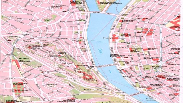 карта будапешта с достопримечательностями на русском смотреть онлайн