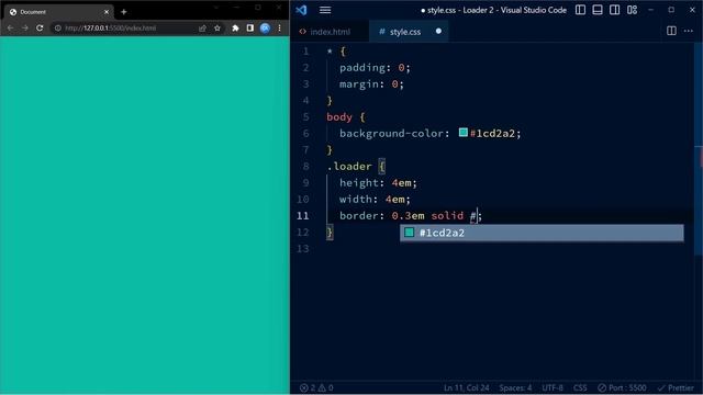 2 Easy Loading Animations For Beginners | CSS Tutorial смотреть онлайн