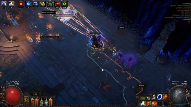 Path of Exile 3.16 Scourge - Ballista Totem Elemental Hit (Hierophant) - The Forgotten Invitation