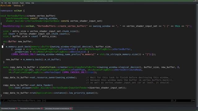 Live C++ coding: a vulkan engine. Please read description! смотреть онлайн