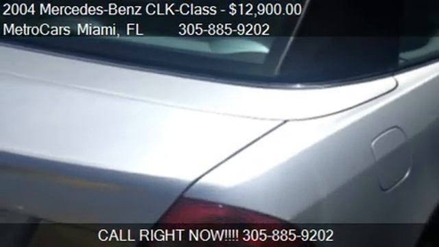 2004 Mercedes-Benz CLK-Class CLK320 Cabriolet - for sale in
