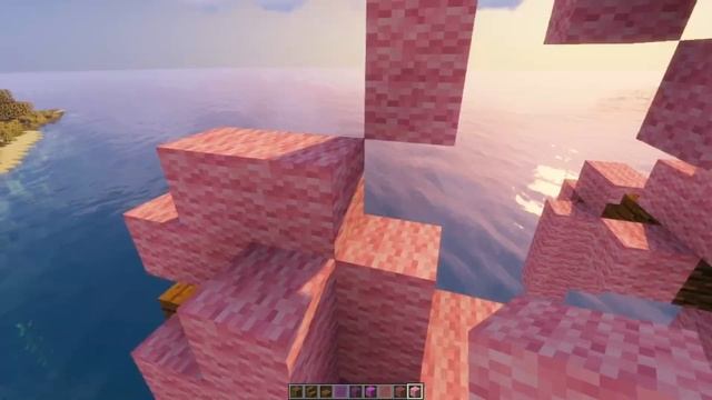 САКУРА в МАЙНКРАФТ 1.16  без модов! СТРОИТЕЛЬСТВО - SAKURA In MINECRAFT 1.16 Without Mods! BUILDING