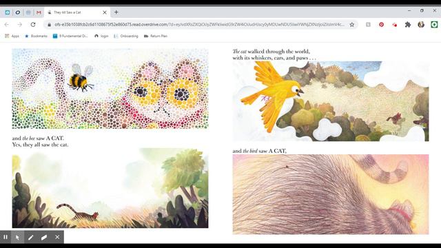 They All Saw a Cat by Brendan Wenzel смотреть онлайн