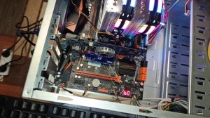 Подробная сборка компьютера на huananzhi x99 bd4