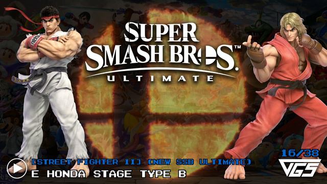 All Street Fighter Songs | Super Smash Bros. Ultimate | OST | 38 Tracks | 2020