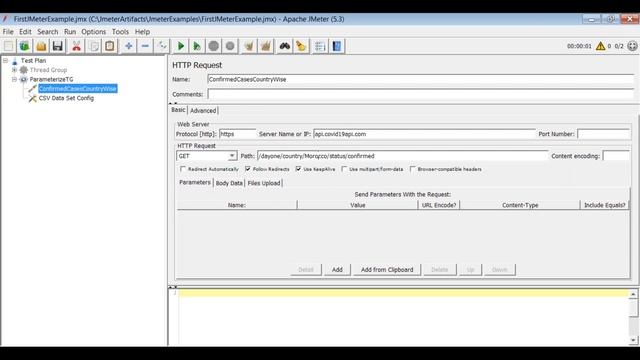 #5 How to Paramterize Tests in JMETER | Loop Count vs Thread Count | COVID 19 RESTAPI смотреть онлайн