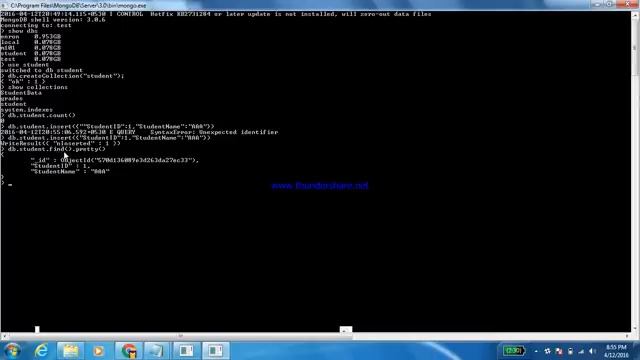 How to Create Collection and How to insert data in MongoDB смотреть онлайн