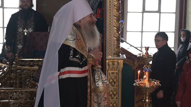 Чин прощения. Вознесенский собор г. Йошкар-Ола 14 марта 2021 смотреть онлайн