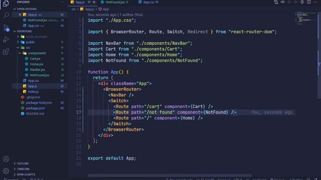 Complete Shopping Cart ? - 3 Adding a NotFound Component | React and Redux Toolkit Course ? смотреть онлайн