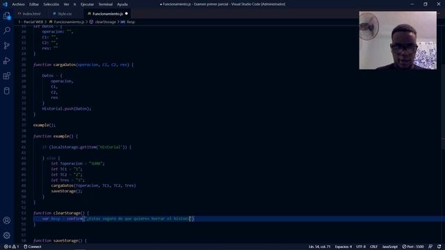 Tutorial Calculadora Basica JavaScript || HTML, BOOSTRAP, MATERIAL-ICON смотреть онлайн