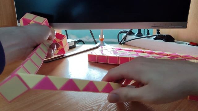 САМАЯ БОЛЬШАЯ змейка Рубика в мире(240 элементов)! Как собрать СЛОНА (ELEPHANT)