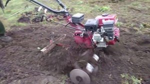 Фрезерование лёгким мотоблоком