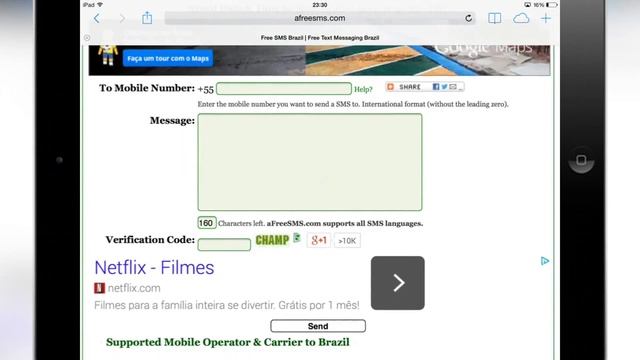 Tutorial: Como enviar SMS pelo iPad { SEM JAILBREAK } смотреть онлайн