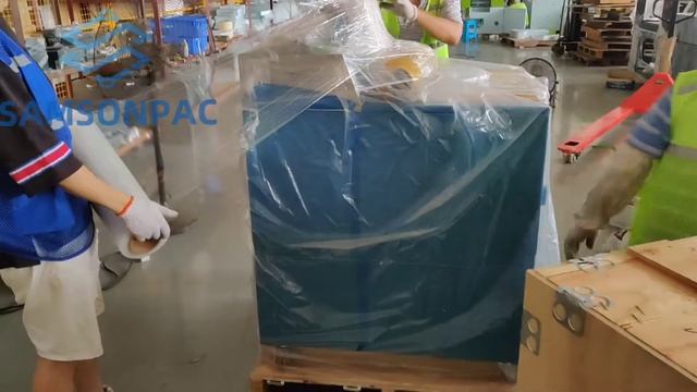 Упаковщик стрейч пленки обматывают в стрейч пленку ? Часть 2 смотреть онлайн